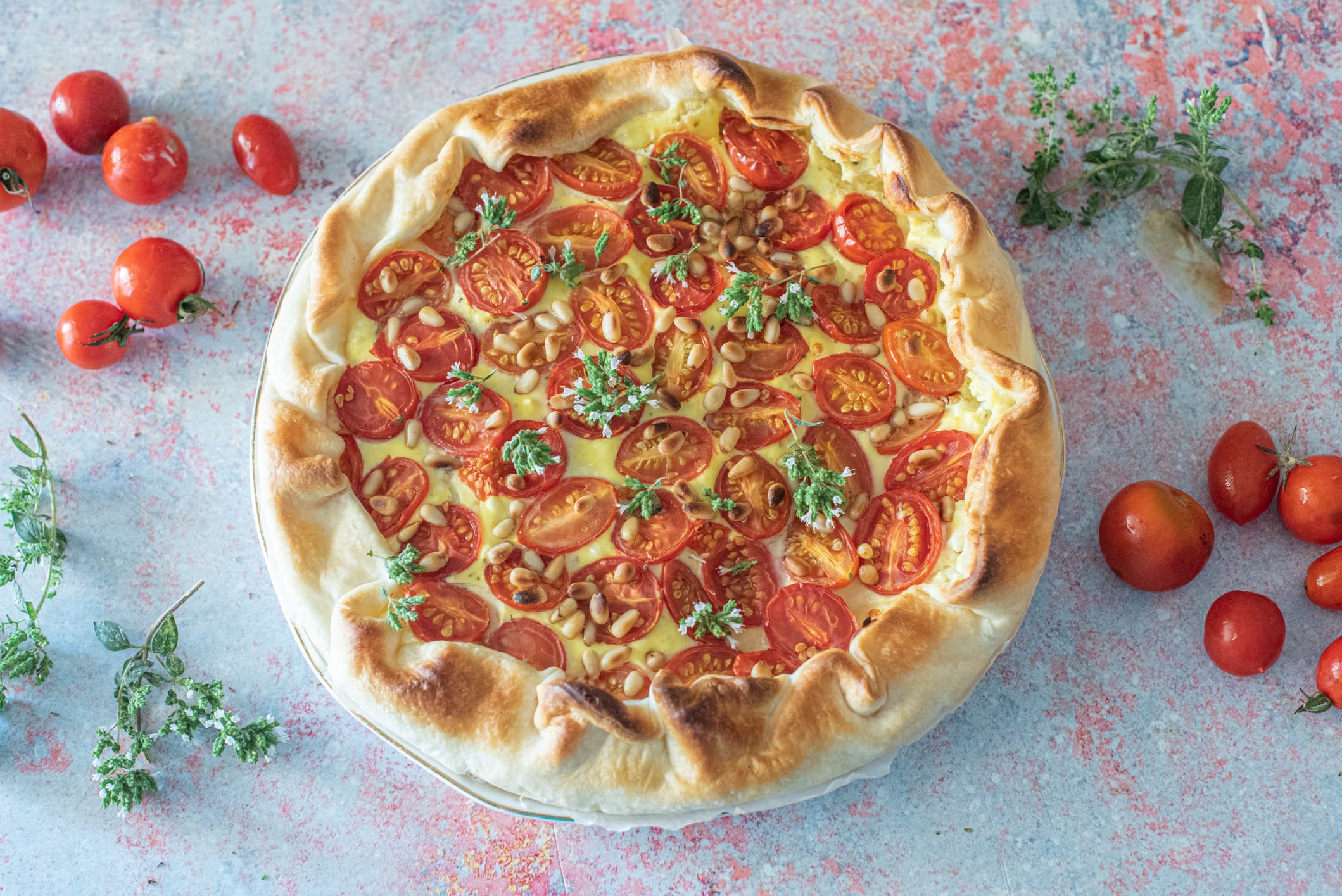 Torta Salata Con Ricotta Di Bufala Aggiungi Pomodori E Capperi Ricetta