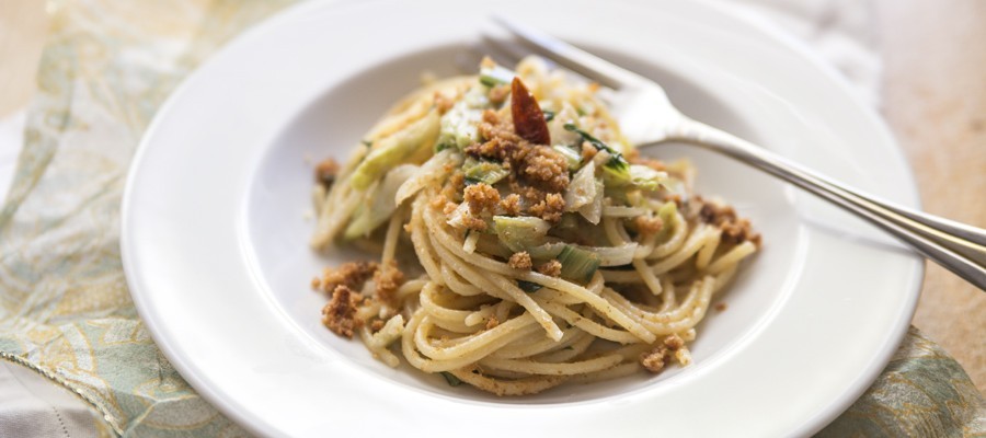 Ricetta Spaghetti Puntarelle E Acciughe | Agrodolce