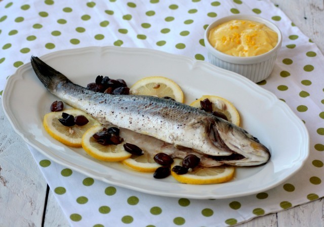 Il branzino al cartoccio è pronto