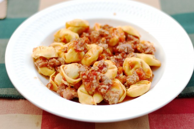 tortellini al ragù bolognese