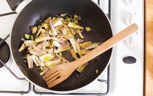 Carciofi in padella