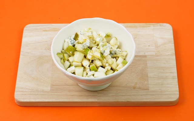 Pere e gorgonzola per la zucca speziata