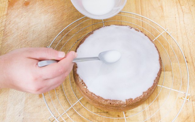 Copertura della torta all'arancia