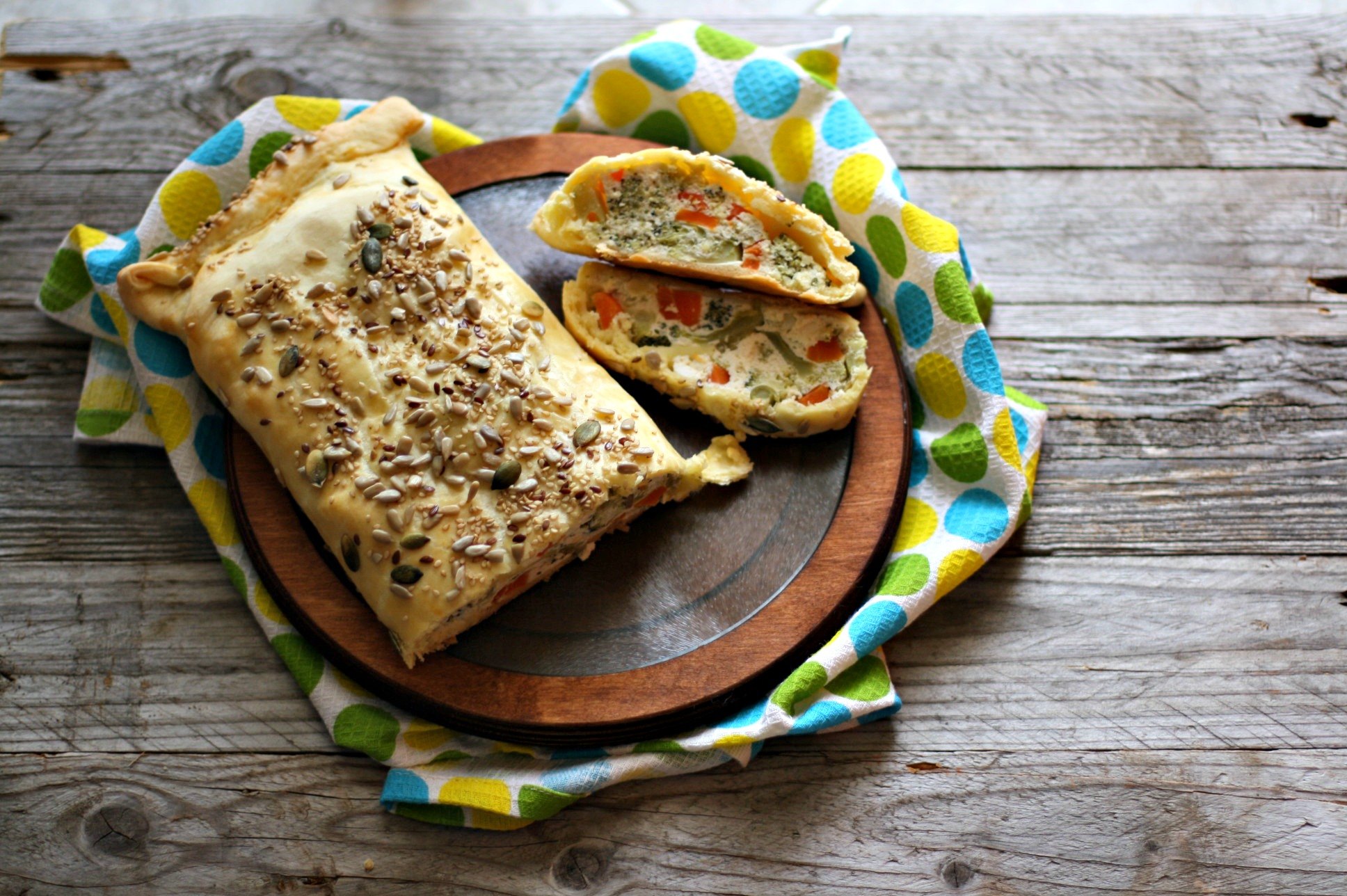 strudel di verdure