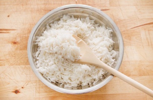 Il riso Thai lessato
