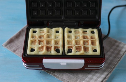 I waffle in cottura