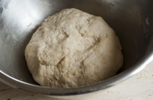 L'impasto della focaccia pugliese