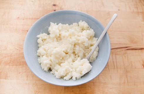 L'impasto delle frittelle di riso