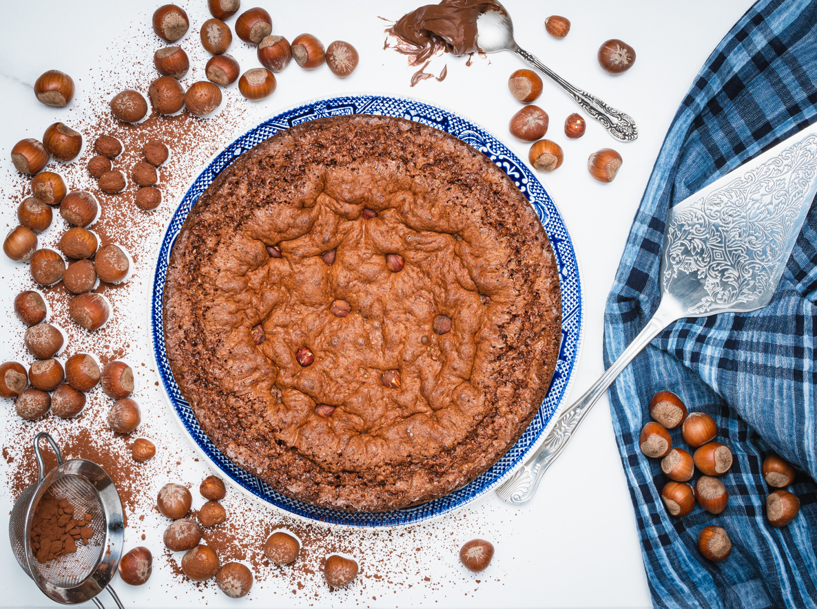 Torta di nocciole