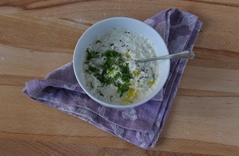 La crema di finocchio per le tartine