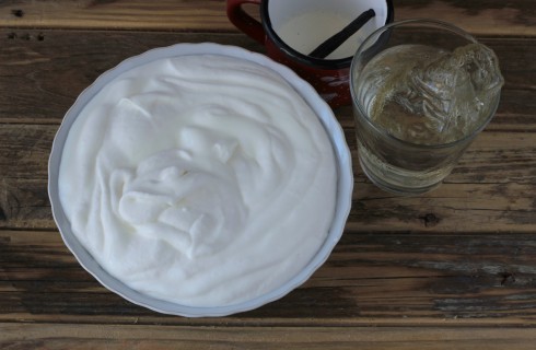 Torta fredda allo yogurt: la crema fredda