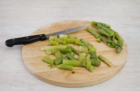gli asparagi per il risotto agli asparagi