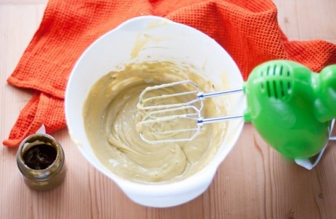 La crema per la torta al pistacchio