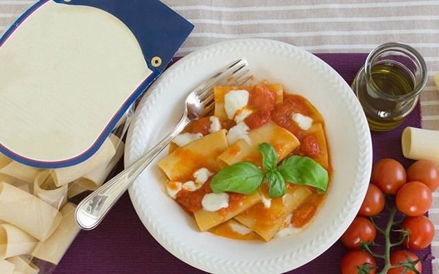 Paccheri Alla Sorrentina Preparazione Agrodolce