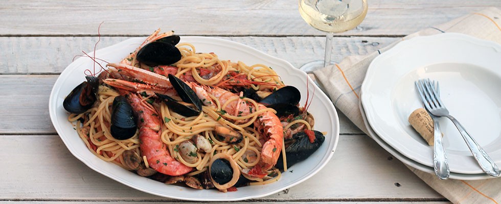 Spaghetti Allo Scoglio Ricetta Di Mare Agrodolce