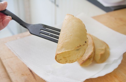 La preparazione dei tacos