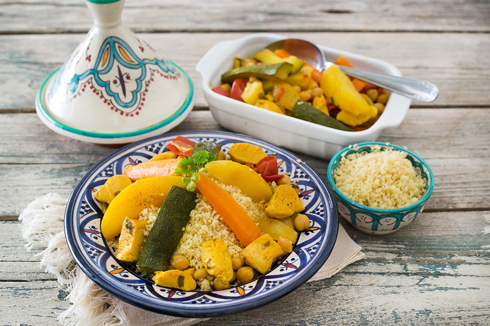 Cous cous con pollo e verdure ricetta piatto unico facile