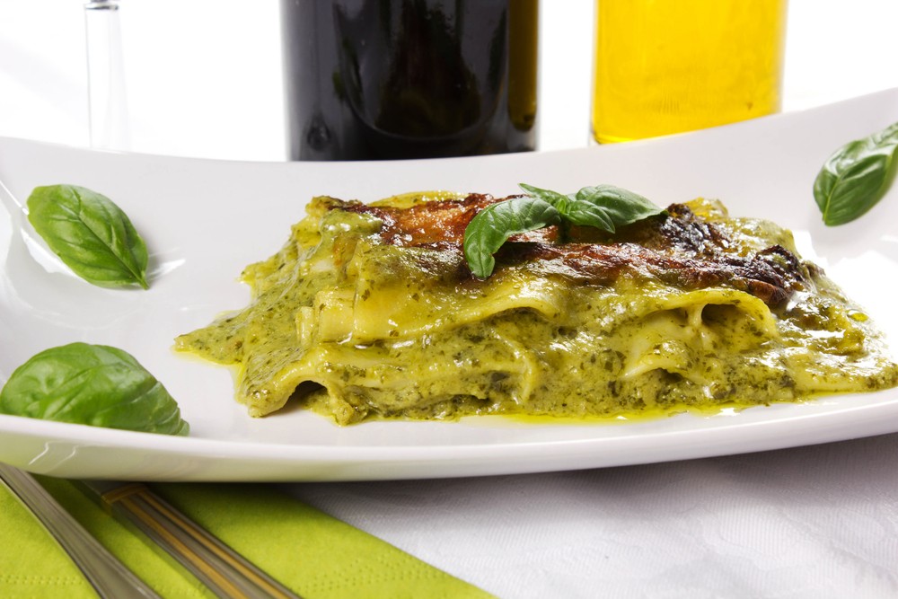 Lasagne al pesto