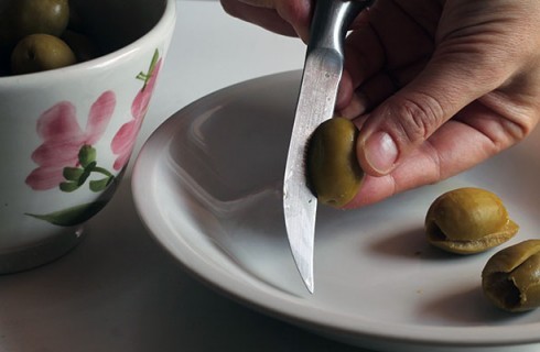 La preparazione delle olive all'ascolana