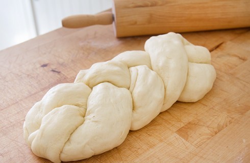 La preparazione della brioche salata