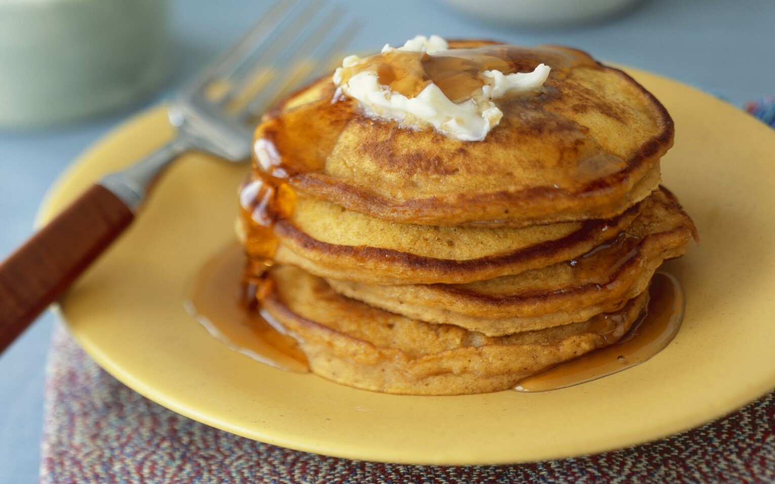 dolci di Halloween pumpkin pancake