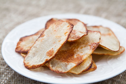 patate chips al forno