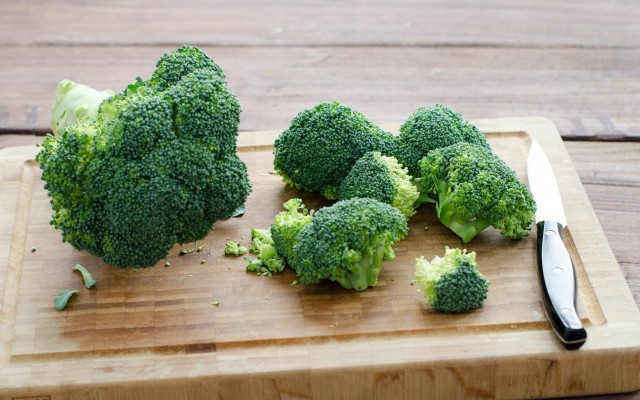 Pasta broccoli e salsiccia - i broccoli
