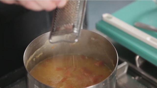 risotto alla zucca - noce moscata