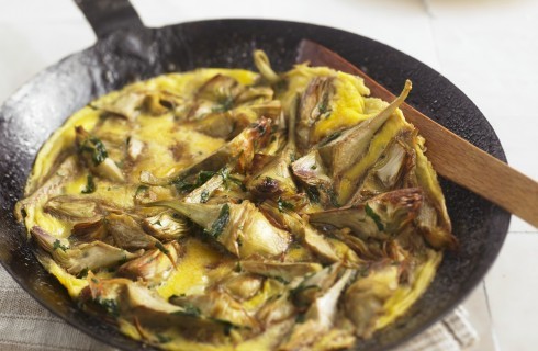 frittata di carciofi