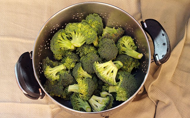 broccoli affogati step 1