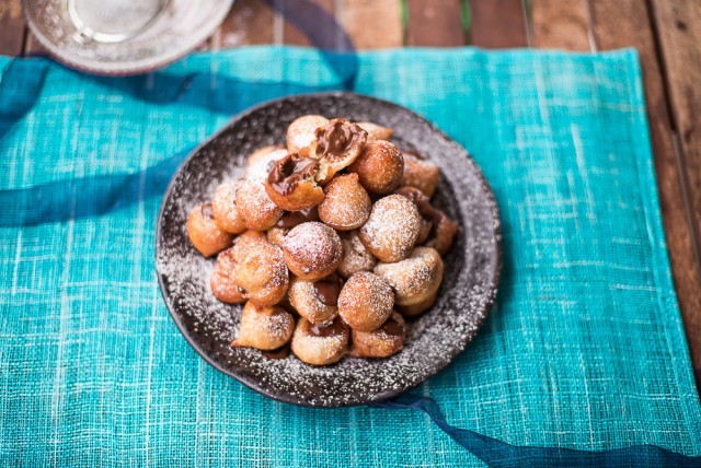 frittelle al cioccolato