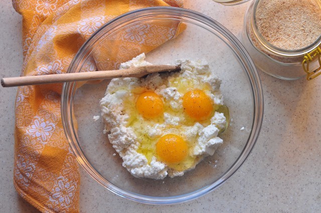 Polpette di ricotta - step 1