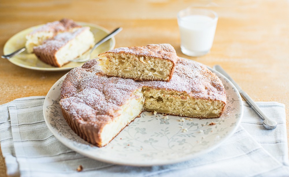 Torta di mele senza burro