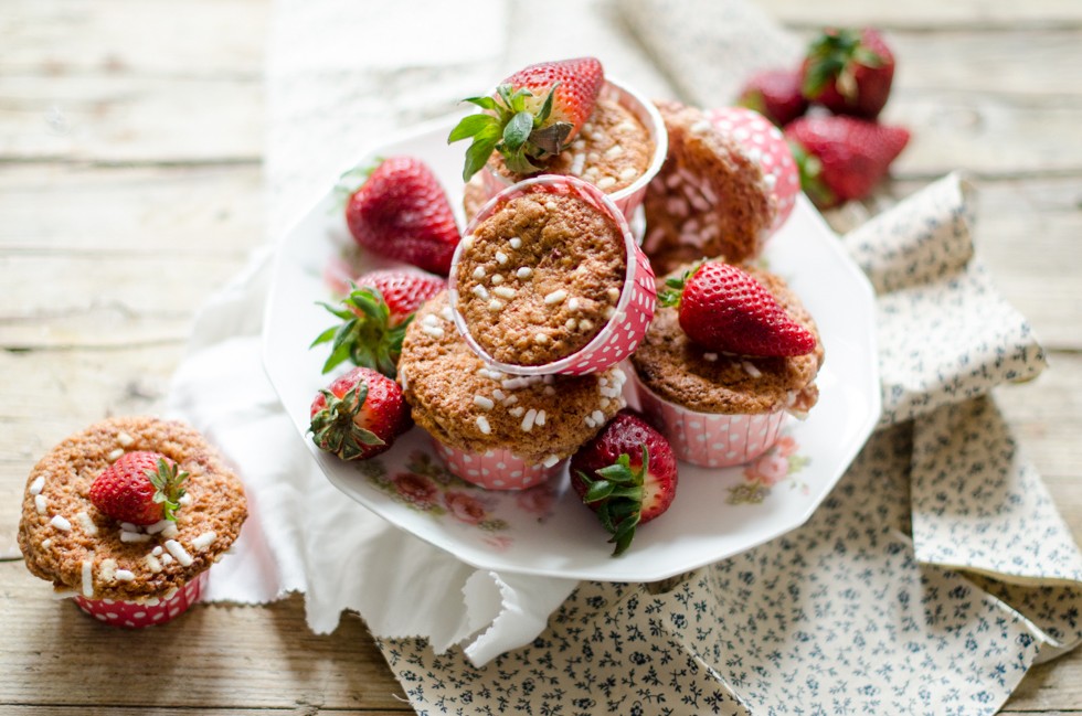 Ricetta Muffin alle fragole | Agrodolce