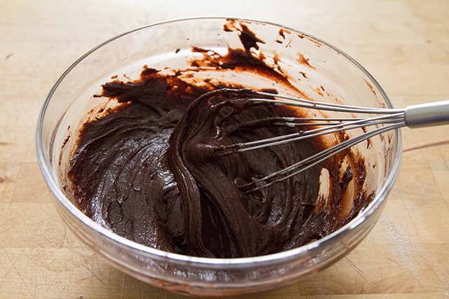Torta mousse al cioccolato step1