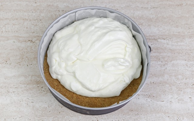 Cheesecake al limone step4