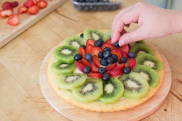 Torta alla frutta step7