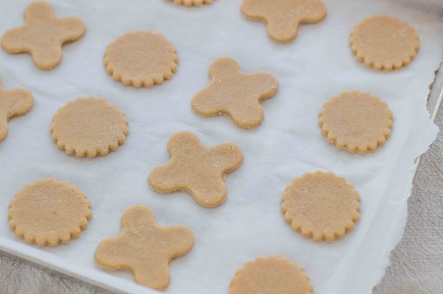 Step 4 biscotti con farina di castagne