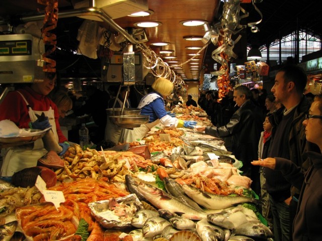 mercato del pesce bari