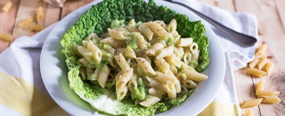 Pasta Con Verza Primo Piatto Gustoso Agrodolce