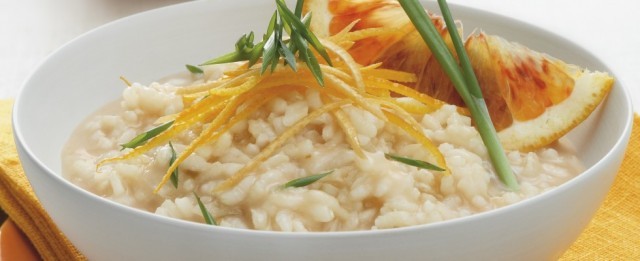 Risotti: ricette per l'autunno risotto con arancia