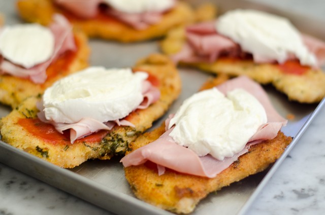 Milanesa a la napolitana (3)