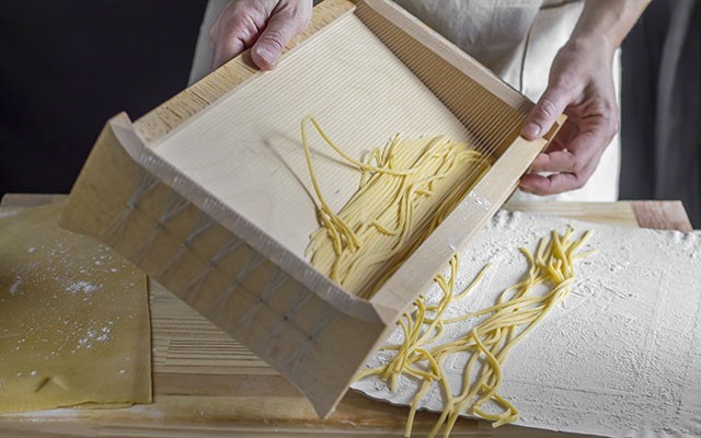 maccheroni alla chitarra step13