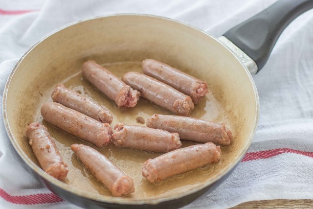 Step 3 luganega con fagioli