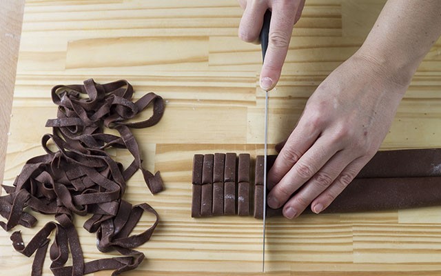 tagliatelle al cacao step3