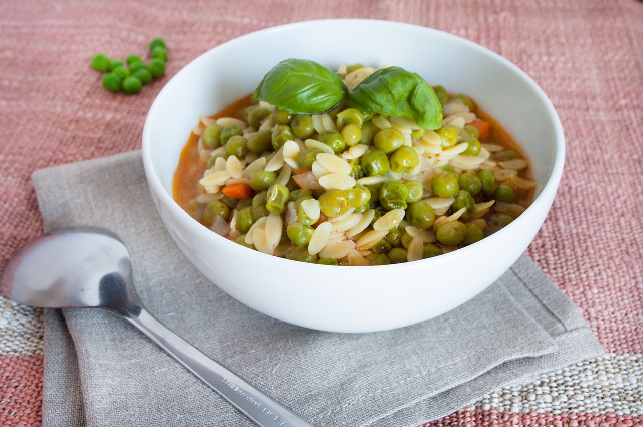 Minestra Di Piselli Ricetta Zuppa In Brodo Vegetariano Agrodolce