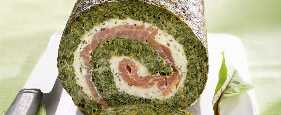 Ricetta Rotolo Di Spinaci E Salmone Agrodolce