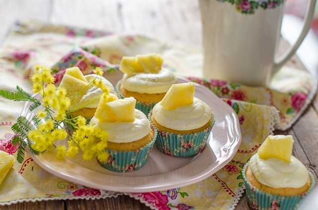 Cupcakes mimosa festa della donna