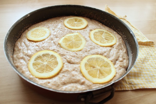 torta integrale al limone foto4