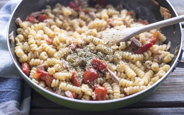 Fusilli con il tonno step (5)